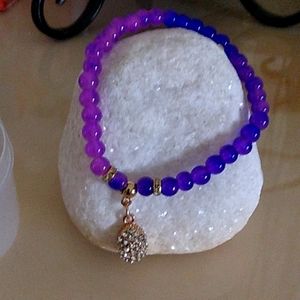 Purple bracelet